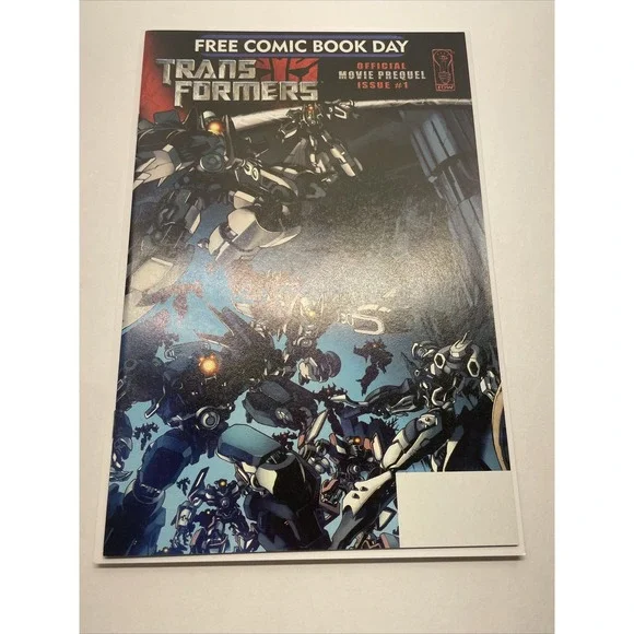 IDW Comics Transformers Movie Prequel Issue No 1 FCBD Part 1 Cover A May 2007 - Picture 2 of 11